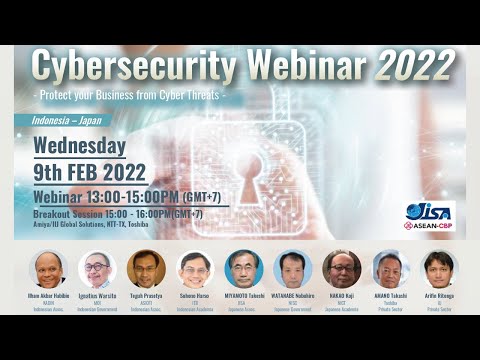 Cybersecurity Webinar 2022 Indonesia - Japan