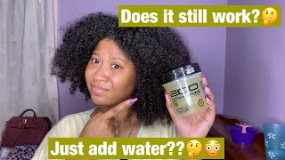Adding Water To Eco Styler Gel Hack?! | Will It Still Work?!