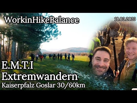 E.M.T.I Extremmarsch in der schönen Kaiserpfalz Goslar | Wandern im Harz | Niedersachsen