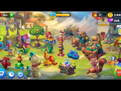 Fishdom : Mountain Village Aquarium - Full Decoration