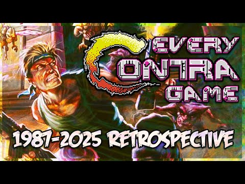Every CONTRA Game - Retrospective Compilation (+ 2025 update!)
