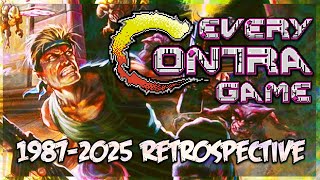 Every CONTRA Game - Retrospective Compilation (+ 2025 update!)