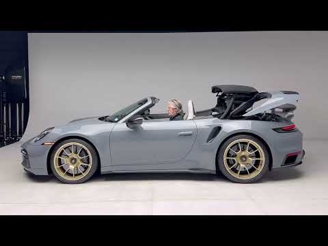 2024 Porsche 911 Turbo S Cabriolet top operation! Live on Bring a Trailer!