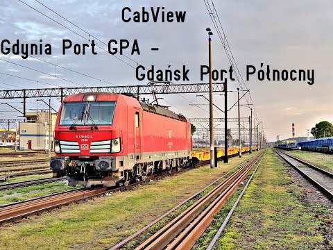 | CabView | Gdynia Port GPA - Gdańsk Port Północny - X4EC - PAPRYKOWE FILMY