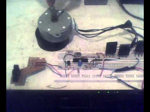 STEPPER MOTOR WITH IR SWITCH