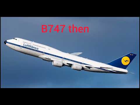 Boeing 747 then vs now