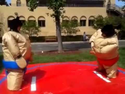 Tony and Monica - Sumo Wrestling