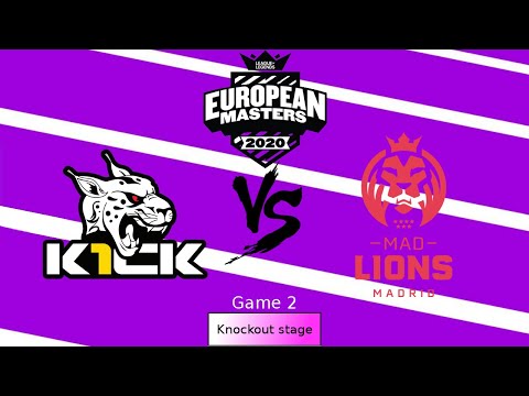 K1CK Neosurf vs MAD Lions Madrid Highlights | EU Masters Spring Play-ins Knockout Stage Game 2