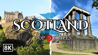 5 AMAZING Places To Visit in SCOTLAND 2025 - 4K Travel Video