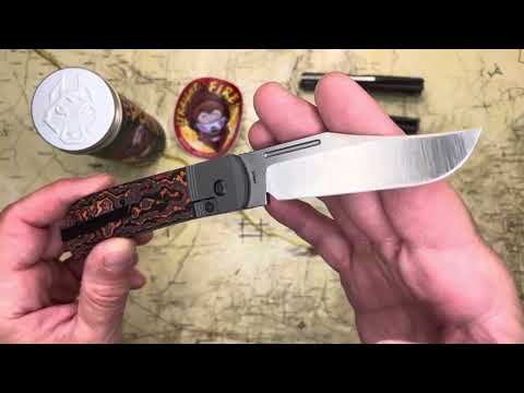 Jack Wolf Knives The Benny -- Modern Folder with a Traditional Feel