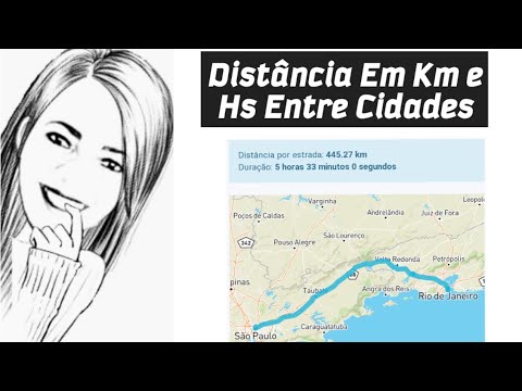 HOW TO SEE THE DISTANCE BETWEEN CITIES IN KILOMETERS AND HOURS - #short
