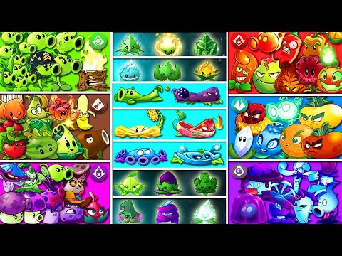 Random 8 Team Plants Battlez - Who Will Win? - PvZ 2 Tournament Team Plant