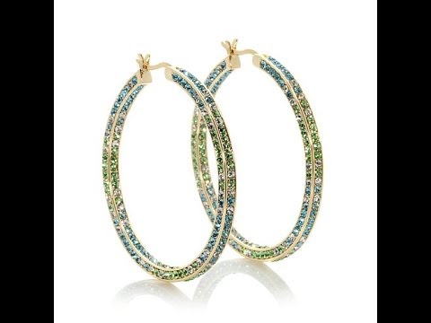 AKKAD 'Hamptons in the Springtime' Hoop Earrings