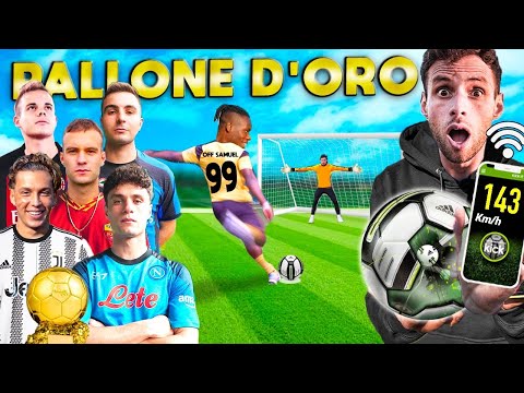 Chi ha il TIRO più FORTE di YOUTUBE ITALIA ? PALLONE D'ORO 2.0