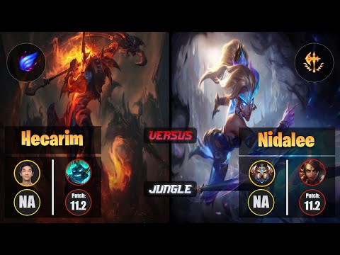Blaber HECARIM (Jungle) [Phase Rush] VS NIDALEE - Challenger NA Patch 11.2