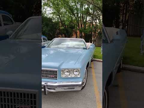1975 Chevrolet Caprice Classic Convertible ONE OWNER ORIGINAL @Corvette-Dan #shorts #short