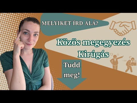 Kirúgás vagy közös megegyezés❓ Ezt tudnod kell, mielőtt aláírsz!