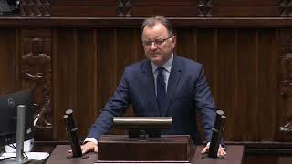 Poseł Arkadiusz Czartoryski na posiedzeniu Sejmu 23 października 2026