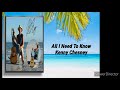 All I Need To Know Kenny Chesney w/ Lyrics