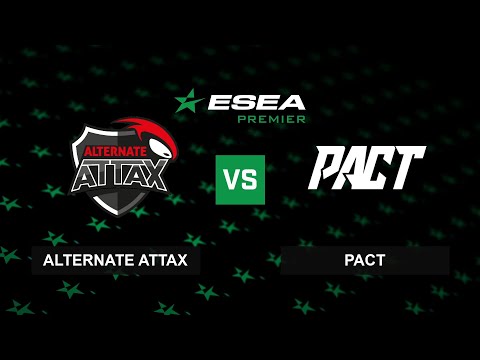 [POLISH] PACT VS ALTERNATE ATTAX | MAP 1 | NUKE | ESEA MDL SEASON 36 EUROPE