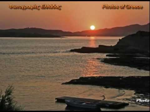 Greek sunsets.Photos of Greece  (music AGAPHS AIMATA  M.THEODORAKIS)