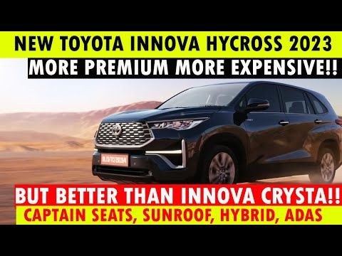 Introducing the all new Innova HyCross|2022 Toyota Innova Hycross walkaround|Toyota  HyCross Launch