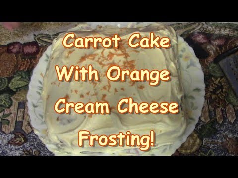 download lagu mp3 mp4 Carrot Cake Orange Cream Cheese Frosting, download lagu Carrot Cake Orange Cream Cheese Frosting gratis, unduh video klip Carrot Cake Orange Cream Cheese Frosting
