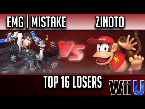 SBR3 TOP 16 LOSERS - EMG | Mistake (Bayonetta) vs Zinoto (Diddy Kong)