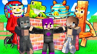 الهروب من تونغ تونغ تونغ واصدقائة وبنا اكثر بيت أمن في العالم مع اصدقائي ????????