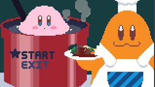 Kirby gets cooked🍳カービィを料理しよう！(※ホラー注意)