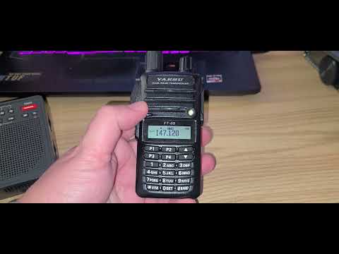 Yaesu FT-65 FM Dual band transceiver is nice little portable rig for Amateur VHF UHF use