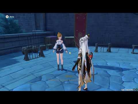 Genshin Impact Айлин будущий рыцарь Как уничтожить все чучела 2