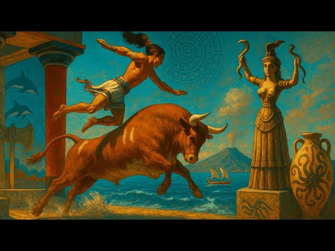 Minoan Civilization Explained: Knossos, Bull-Leaping, Linear A & the Fall of Crete