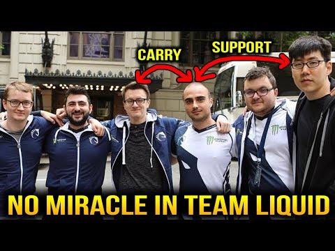 Team Liquid POV - No Miracle so Kuroky Play Carry Dota 2