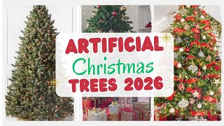 9 Best Realistic Artificial Christmas Trees on Amazon 2026 | top fake Christmas trees to buy in 2026