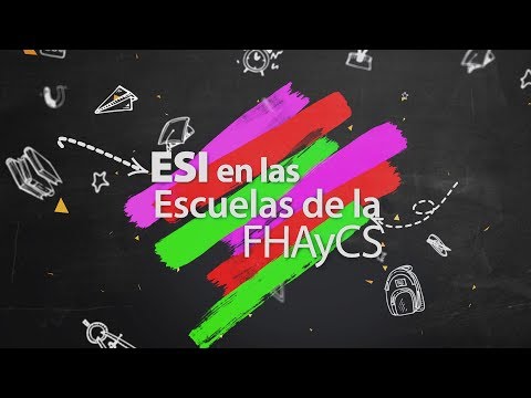 ESI en las Escuelas de la FHAyCS - Jornada "Entramando Experiencias"