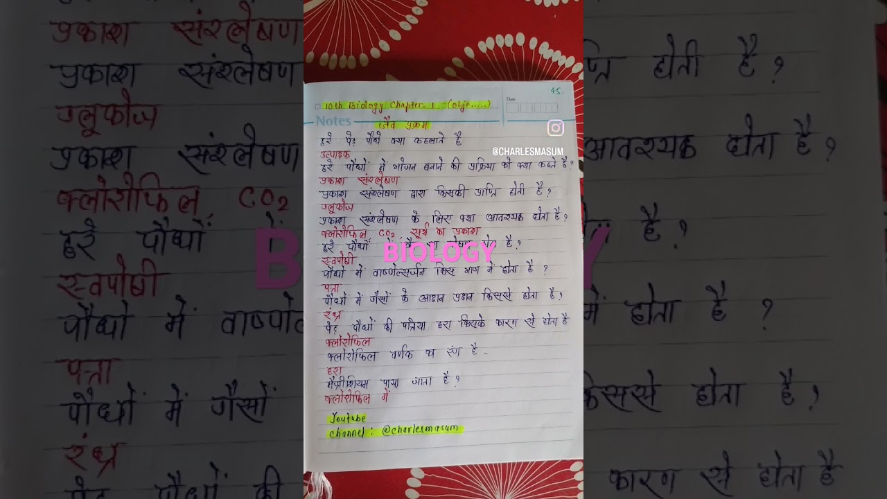 class 10 th biology chapter 1 objective questions