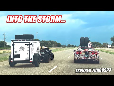 RACE WEEK Day 5: Kansas to Colorado, Our Turbo Corvettes Take on Weather and EXTREME HEAT!!!