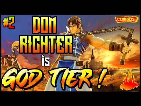 T3 DOM RICHTER is GOD TIER! | #1 Ritcher Combos & Highlights | Smash Ultimate #2