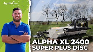 Вршилица са бочном косилицом 240 цм (монтажа иза трактора) / Диск цилиндар - 0% АПР