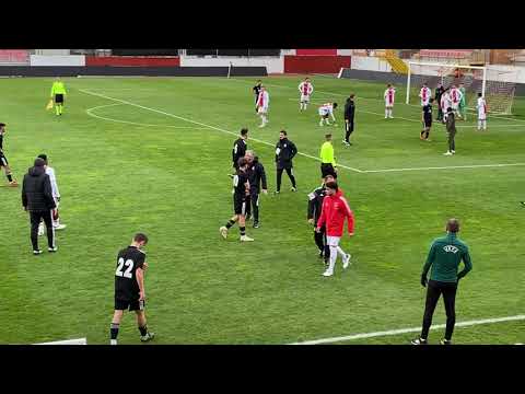 Huge fight in Besiktas U18 vs Ajax U18 resulting in two red cards 24 November 2021