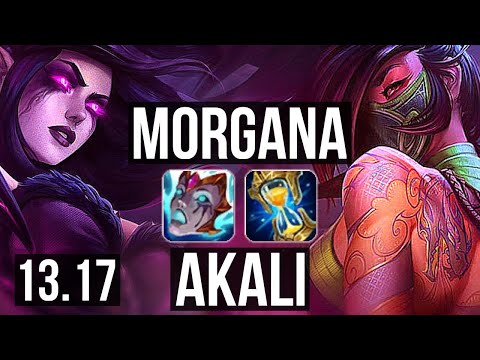 MORGANA vs AKALI (MID) | 2.3M mastery, 400+ games | EUW Master | 13.17