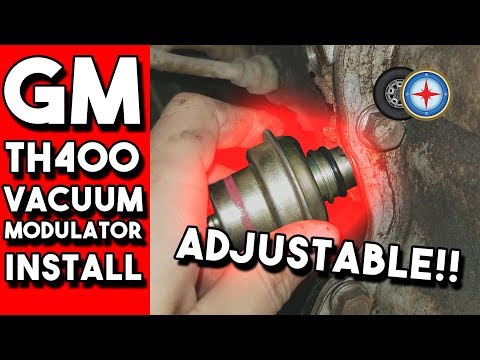 Vacuum Modulator Installation GM TH350/TH400 Transmission | FIXES SHIFT PROBLEMS!