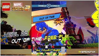 Lego Marvel Superheroes 2: Level 20 / Out Of Time FREE PLAY (All Collectibles) - HTG