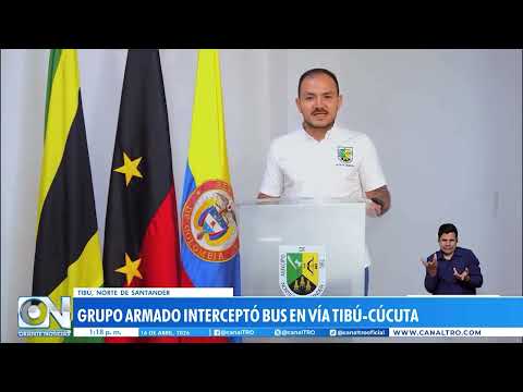 Secuestran a padre e hijo en bus intermunicipal en Norte de Santander