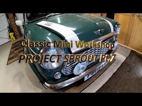 Classic Mini Workshop - Project Sprout Pt.7 Headlamp & Driving Lamp Refurb
