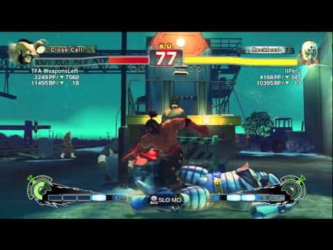 TFA WeaponsLeft (Zangief) Vs. IIPeru (El Fuerte)