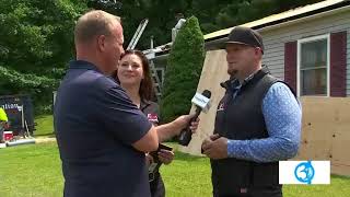 Watch video: Great Day Connecticut! Roofing For Humanity on WFSB