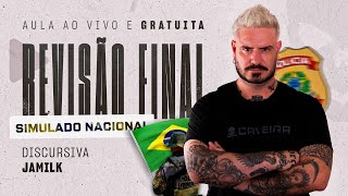 REVISÃO FINAL PARA SIMULADO NACIONAL PF - DISCURSIVA (PABLO JAMILK)