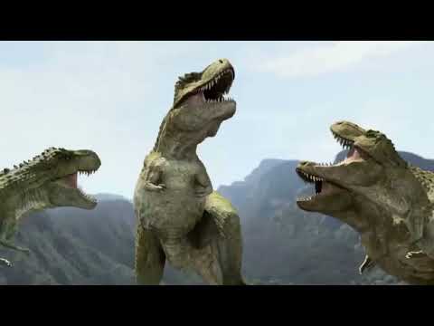 Speckles's family hunt Tsintaosaurus